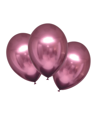  6 satinrosa Latexballons 28 cm, fig. 1 