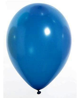  100 Ballons bleus métallisés 29 cm, fig. 1 