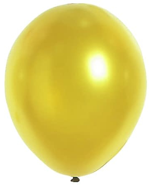  100 Ballons dorés métallisés 29 cm, fig. 1 