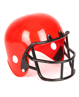  Casque footballeur américain rouge enfant, fig. 1 