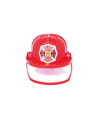  Casque pompier rouge avec visière enfant, fig. 1 