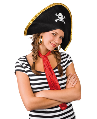  Chapeau chef des pirates adulte, fig. 1 