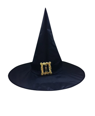  Chapeau sorcière avec boucle adulte Halloween, fig. 1 