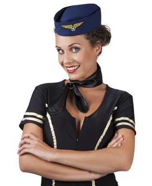  Stewardess-Haube für Damen, fig. 1 