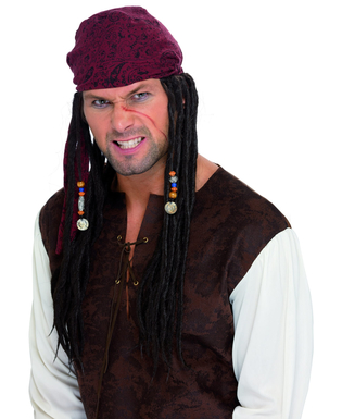  Perruque pirate dreadlocks homme, fig. 1 