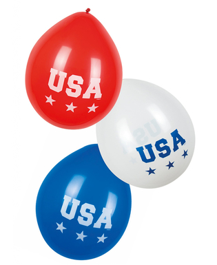  6 Ballons USA 25 cm, fig. 1 