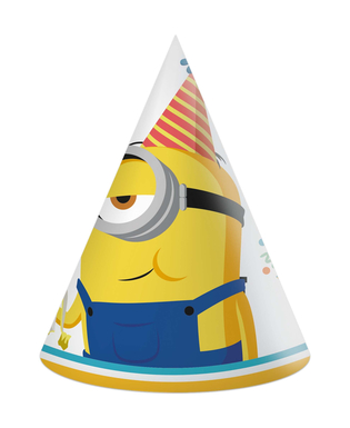  6 Chapeaux de fête Minions™, fig. 1 