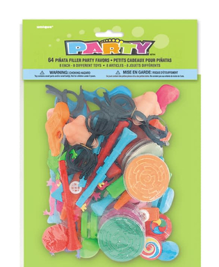  64 Petits jouets pour piñata, fig. 1 