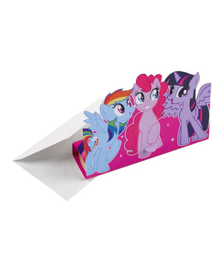  8 Cartons d'invitation My Little Pony™, fig. 1 