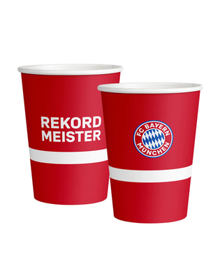  8 Gobelets en carton FC Bayern Munich™ 250 ml, fig. 1 