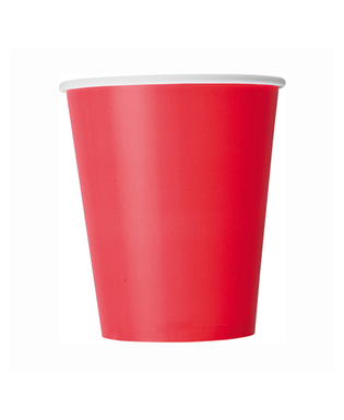  8 Trinkbecher Partyzubehör Rot 210 ml, fig. 1 