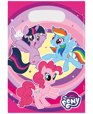  8 Sacs cadeaux My Little Pony™ 23 x 16,5 cm, fig. 1 