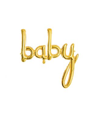  BABY Folienballon gold 73,5 x 75,5 cm, fig. 1 