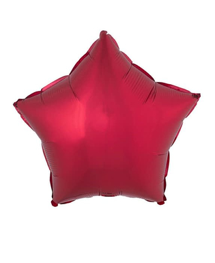  Roter Stern-Folienballon 53 x 46 cm, fig. 1 