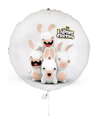  Raving Rabbids™ Folienballon 40 cm, fig. 1 