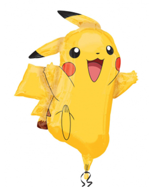  Ballon aluminium Pikachu Pokémon™ 62 x 78cm, fig. 1 