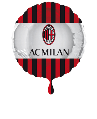  Ballon aluminium rond AC Milan™ 43 cm, fig. 1 