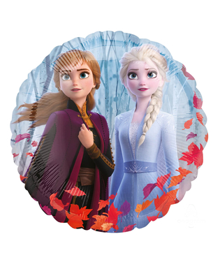  Ballon aluminium rond La Reine des Neiges 2™ 43 cm, fig. 1 