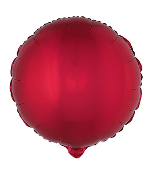  Ballon aluminium rond rouge 45 cm, fig. 1 