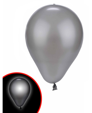  Illooms® silberner LED-Ballon, fig. 1 