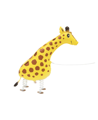  Giraffe Aluminium-Ballon Geschenkartikel gelb-braun-schwarz 86,3cm, fig. 1 