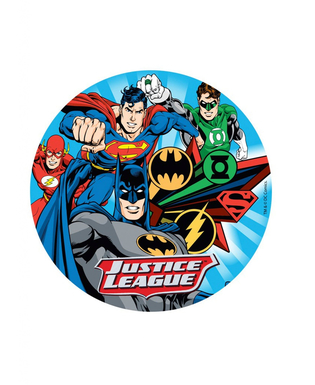  Disque azyme Justice League ™ 20 cm, fig. 1 