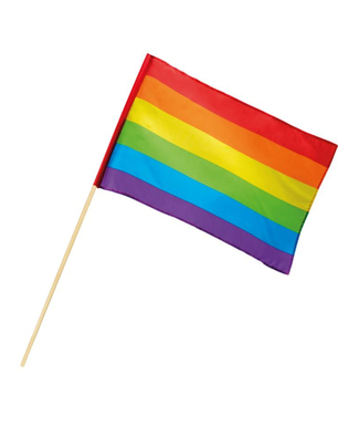  Regenbogen Flagge 30 x 45 cm, fig. 1 