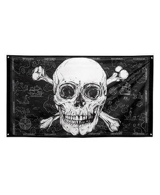  Drapeau Pirate Jolly Roger 90 x 150 cm, fig. 1 