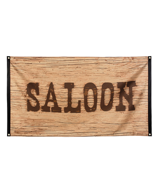  Drapeau Saloon Western Wild West 90 x 150 cm, fig. 1 