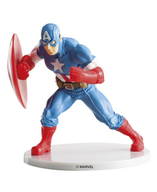  Figurine Captain America ™ 9 cm, fig. 1 