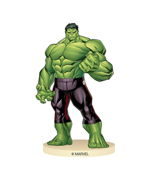  Figurine en plastique Hulk Avengers™ 9 cm, fig. 1 