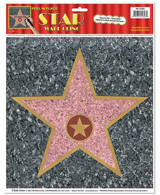  Walk of Fame-Stern Wanddeko, fig. 1 