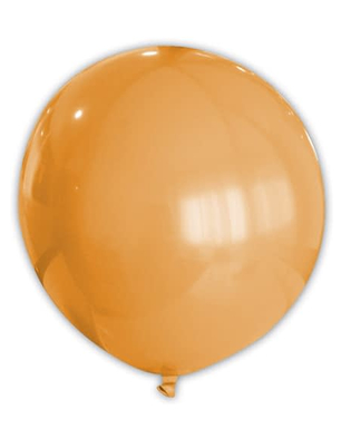  Riesiger orangefarbener Luftballon, fig. 1 