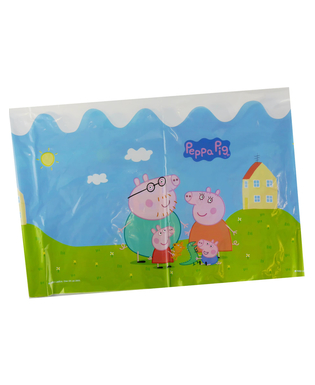  Nappe en plastique Peppa Pig™ 130 x 180 cm, fig. 1 