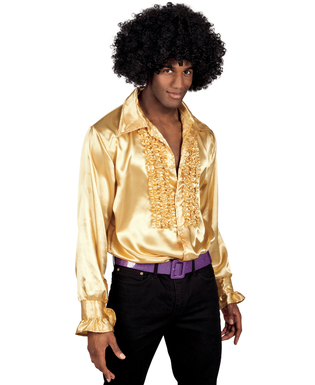  Chemise disco dorée homme, fig. 1 