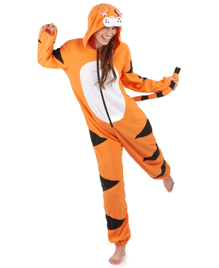  Tiger-Jumpsuit mit Kapuze für Damen, fig. 1 