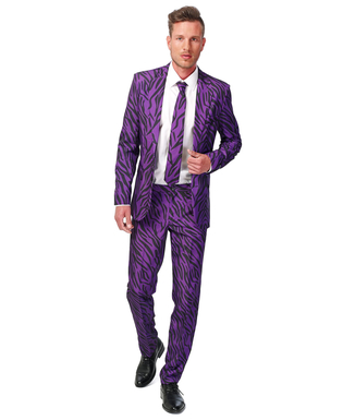  Costume Mr. Tiger violet homme Suitmeister™, fig. 1 