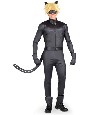  Cat Noir Miraculous™ Kostümbox für Erwachsene, fig. 1 