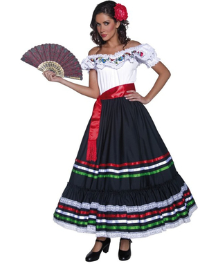  Déguisement danseuse mexicaine femme, fig. 1 