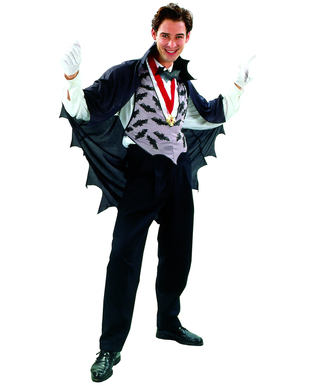  Déguisement Dracula homme Halloween, fig. 1 