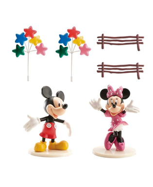  Mickey und Minnie™ Kuchendekorationsset, fig. 1 