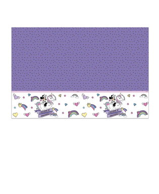  Nappe en plastique Minnie et la licorne™ 120 x 180 cm, fig. 1 