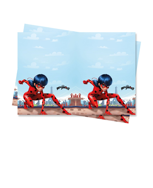  Nappe en plastique Miraculous Ladybug™ 120 x 180 cm, fig. 1 