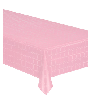  Tischdecke aus Damastpapier in Pastellrosa, 6 m, fig. 1 