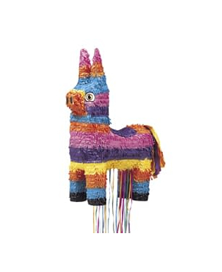  Pinata Lama bunt gestreift 36 x 56 cm, fig. 1 