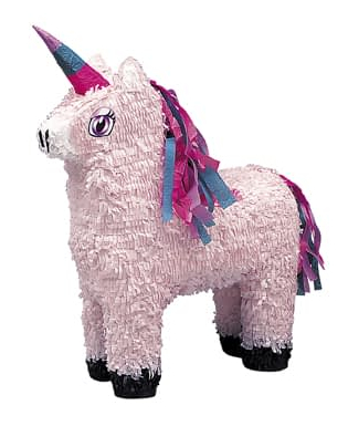  Piñata licorne rose 35 x 55 cm, fig. 1 