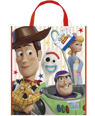  Sac cadeaux en plastique Toy Story 4™ 33 x 28 cm, fig. 1 