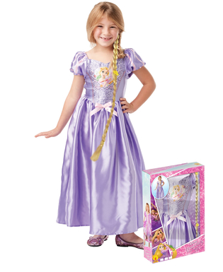  Princess Rapunzel™ Box mit Pailletten und Zöpfen für Mädchen, fig. 1 