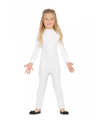  Combinaison justaucorps blanc enfant, fig. 1 