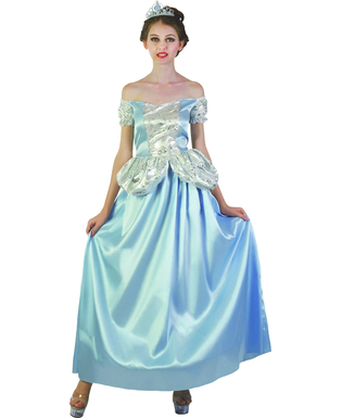  Déguisement princesse cendrillon bleue femme, fig. 1 